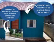 Oportunidade! Compre o seu terreno no Residencial Centro da Serra 