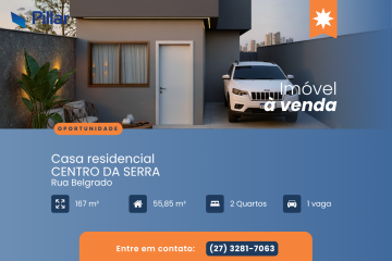 CASA DE ESQUINA 2QTS EM TUBARÃO